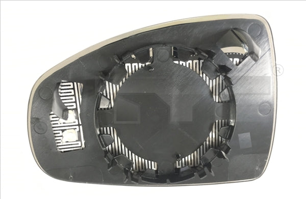Vidro do espelho retrovisor direito 8X0857536D | Audi