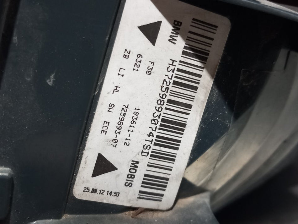 Farolim traseiro esquerdo | BMW Série 3 Berlina (F30)