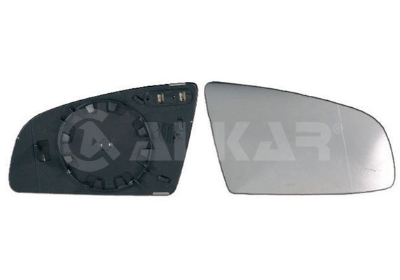Vidro do espelho retrovisor direito 8E0857536E | Audi
