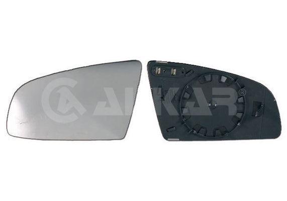 Vidro do espelho retrovisor direito 8E0857536D | Audi
