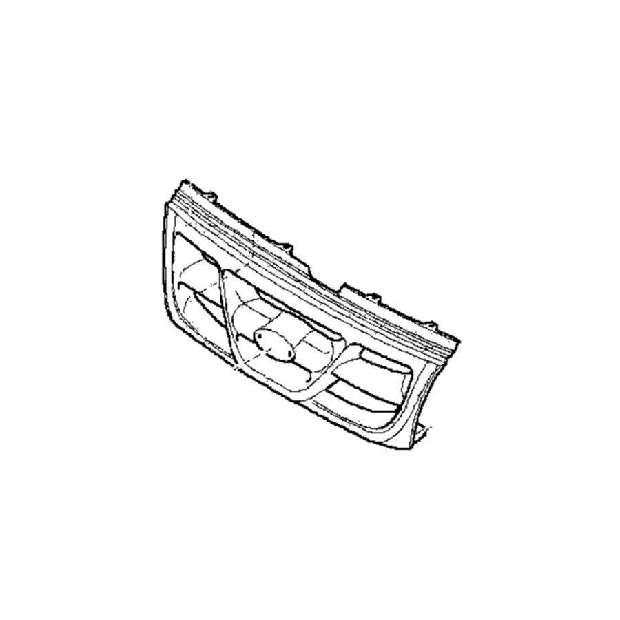 Grelha de radiador 0K08K-50-710B