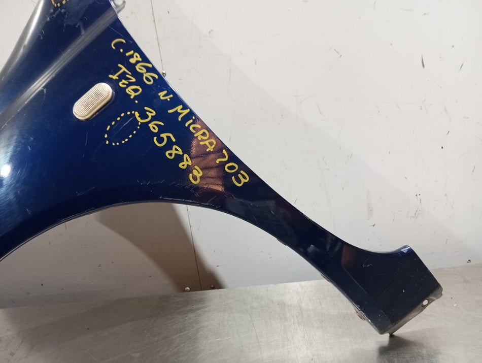 Guarda-lamas frontal esquerdo | Nissan Micra (K12E)