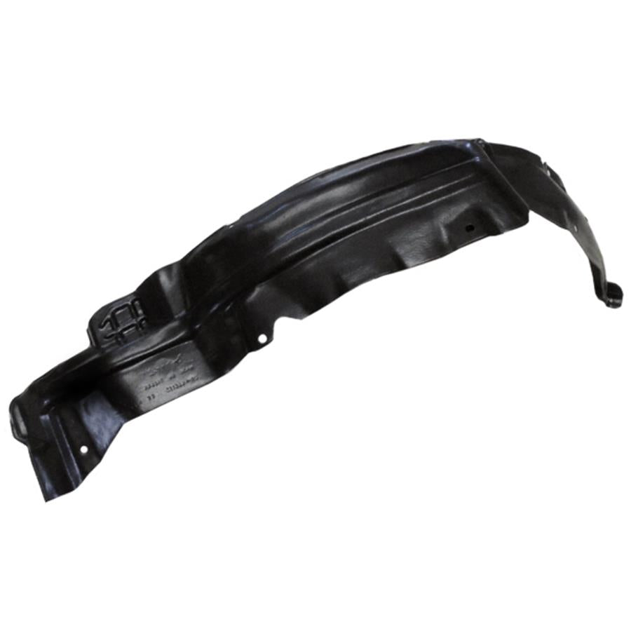 Resguardo da cave de roda frontal esquerda 63841-15G01 | Nissan
