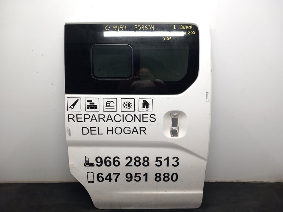 Porta lateral de correr direita | Nissan NV200/Evalia (M20/M)