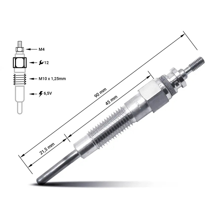 Vela de aquecimento 11065-V7202 | Nissan