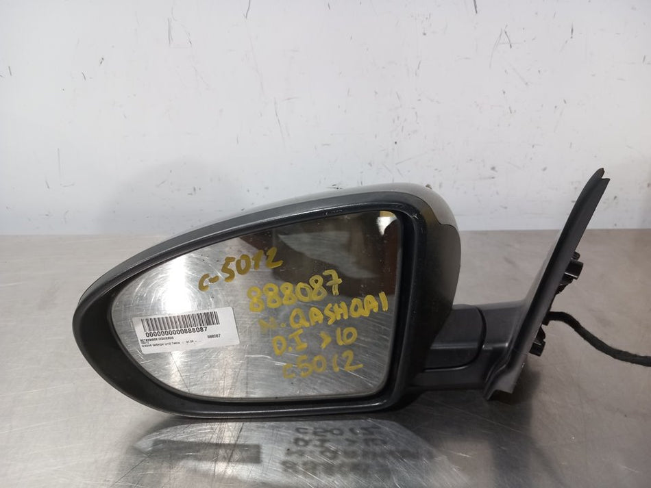 Espelho retrovisor esquerdo | Nissan Qashqai (J10)